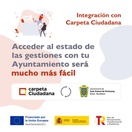 El Ayuntamiento de Sant Antoni inicia los trabajos para incorporar el servicio administrativo de Carpeta Ciudadana