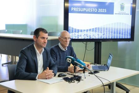 El pressupost de l'Ajuntament de Sant Antoni per a l'any 2025 supera els 50 milions d'euros